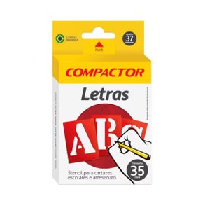 Stencil Letras E Números 35mm Compactor