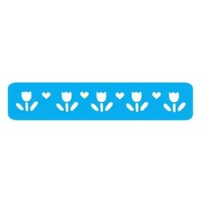 Stencil Tulipas Ref 30007 1119 Acrilex