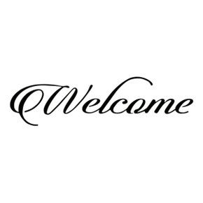 Stencil Pintura Welcome Acrilex REF 30003 1510 Unidade