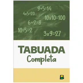Tabuada Completa 5 Folhas Brasileitura