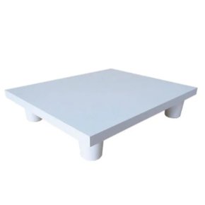 Tabuleiro Bolo Retangular Branco 30x40 TBRT