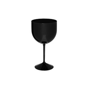Taça Acrílica Gin Preto 500ml NeoPlas