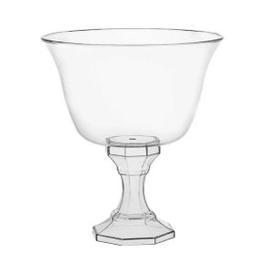 Taça Acrílica Transparente Base Transparente 1,250ml Festplastik