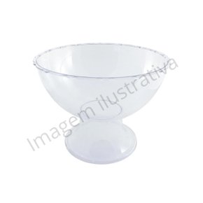 Taça Acrílica Transparente Sobremesa 2,8l LSCT