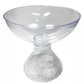 Taça Acrílica Transparente Sobremesa 2L Massari