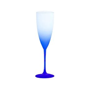 Taça Champagne Azul Dégradé Acrílica LSCT Ref. 1923