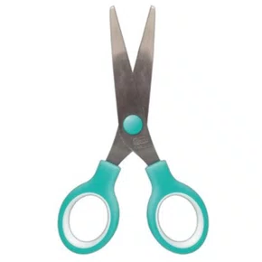 Tesoura Escolar 13,2 Cm Sem Ponta Azul Tilibra