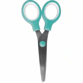 Tesoura Escolar 13,2 Cm Sem Ponta Azul Tilibra