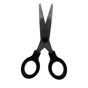 Tesoura Escolar 13,2 Cm Sem Ponta Preta Tilibra