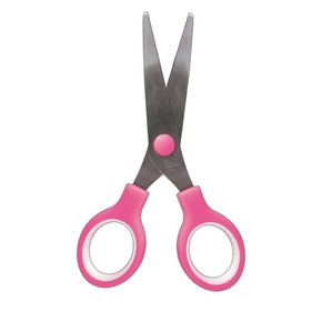 Tesoura Escolar 13,2 Cm Sem Ponta Rosa Tilibra