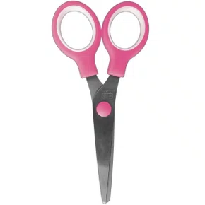Tesoura Escolar 13,2 Cm Sem Ponta Rosa Tilibra