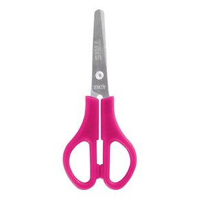 Tesoura Escolar 13 cm Sem Ponta Canhoto Rosa Left Tris