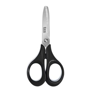 Tesoura Escolar 13 cm Sem Ponta Preta Class Tris