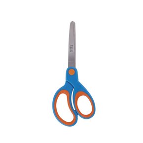 Tesoura Escolar 15 Cm Sem Ponta Azul Tris