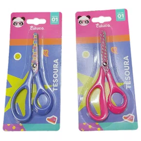 Tesoura Escolar Sortido Unidade Luluca SkyPaper