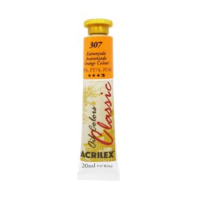 Tinta A Óleo Alaranjado 307 20ml Acrilex