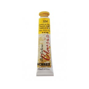 Tinta A Óleo Amarelo Cádmio 324 20ml Acrilex
