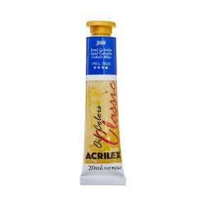 Tinta A Óleo Azul Cobalto 308 20ml Acrilex