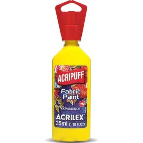 Tinta Acripuff Amarelo Ouro Acrilex 35 Ml