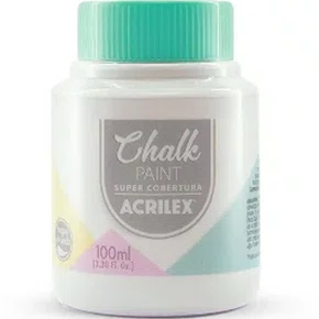 Tinta Chalk 100ml Branco Acrilex