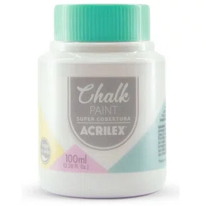 Tinta Chalk 100ml Branco Acrilex