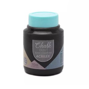 Tinta Chalk 100ml Preto Acrilex