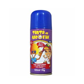 Tinta de Cabelo Spray Azul 120ml/70g Dalegria