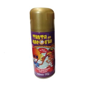 Tinta de Cabelo Spray Ouro 120ml/70g Dalegria