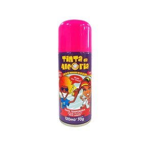 Tinta de Cabelo Spray Pink 120ml/70g Dalegria