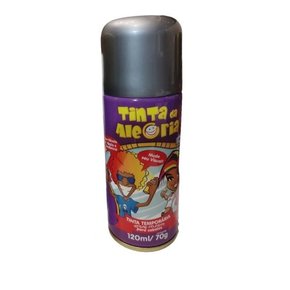 Tinta de Cabelo Spray Prata 120ml/70g Dalegria