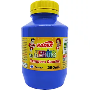 Tinta Guache Azul Escuro 250ml Radex