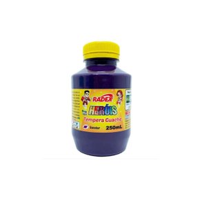 Tinta Guache Roxo 250ml Radex