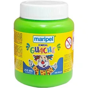 Tinta Guache Verde Claro 250ml da Maripel