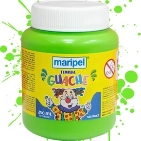 Tinta Guache Verde Claro 250ml da Maripel