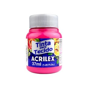 Tinta P/ Tecido Pink Acrilex 37ml