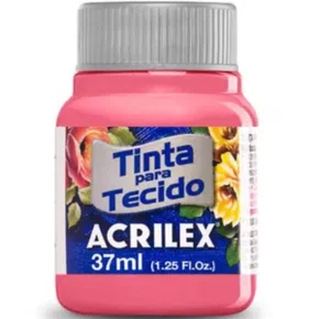 Tinta P/ Tecido Rosa Cha Acrilex 37 Ml