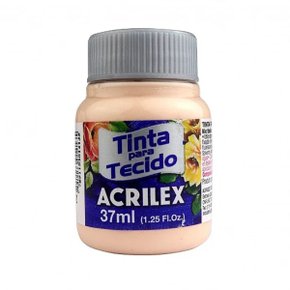 Tinta P/ Tecido Salmao Bebe Acrilex 37ml
