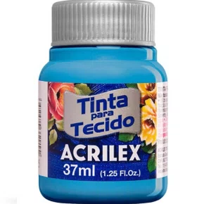 Tinta para Tecido Azul Bebê 37ml Acrilex