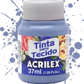Tinta para Tecido Azul Country 37ml Acrilex