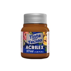 Tinta para Tecido Chocolate 37ml Acrilex
