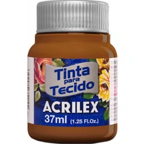 Tinta para Tecido Chocolate 37ml Acrilex