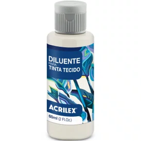 Tinta para Tecido Diluente Acrilex 60 Ml