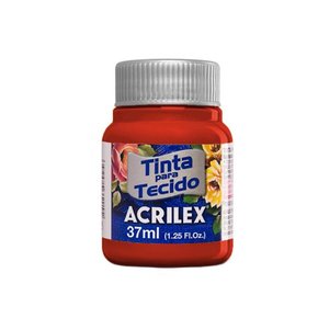 Tinta para Tecido Goiaba Queimada 37ml Acrilex