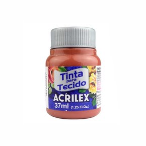 Tinta para Tecido Rosa Antigo 37ml Acrilex