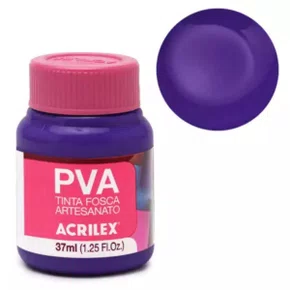 Tinta Para Tecido Uva Acrilex 37ml