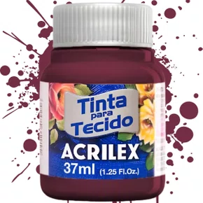 Tinta Para Tecido Uva Acrilex 37ml