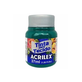 Tinta para Tecido Verde Bandeira 37ml Acrilex
