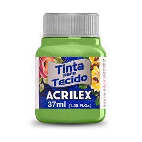 Tinta para Tecido Verde Kiwi 37ml Acrilex