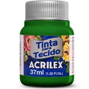 Tinta para Tecido Verde Musgo Acrilex 37ml