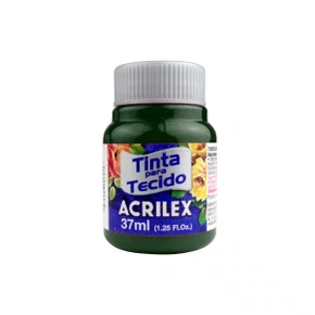 Tinta Para Tecido Verde Pântano 37ml Acrilex